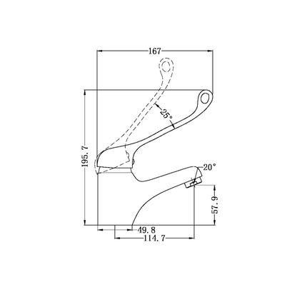 Classic Care Basin Mixer Chrome - NR110001dCH