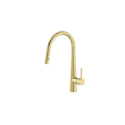 Dolce Pull Out Sink Mixer With Vegie Spray Function Brushed Gold - NR581009cBG