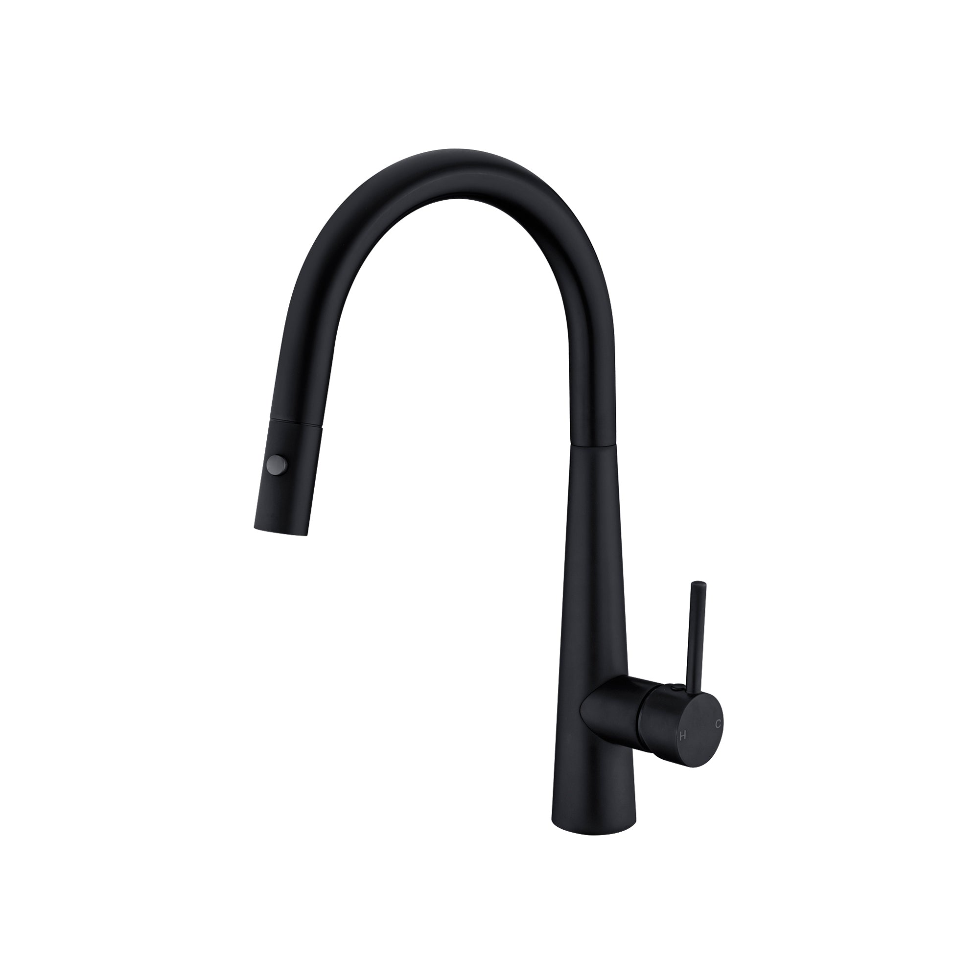 Dolce Pull Out Sink Mixer With Vegie Spray Function Matte Black - NR581009cMB