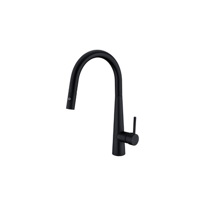 Dolce Pull Out Sink Kitchen Mixer With Vegie Spray Function Matte Black - NR581009cMB