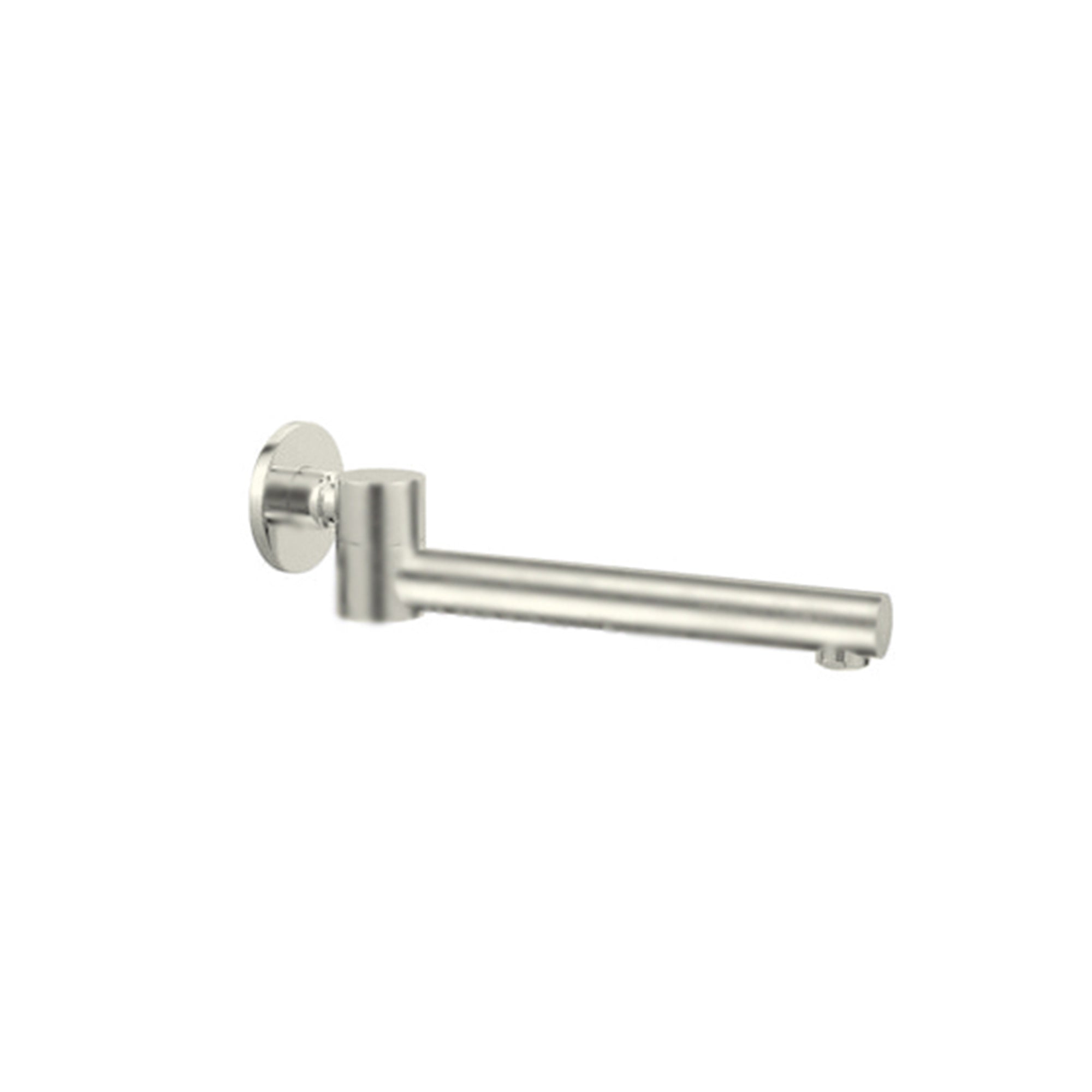 Dolce Wall Mounted Swivel Bath Spout Only Brushed Nickel - NR202BN