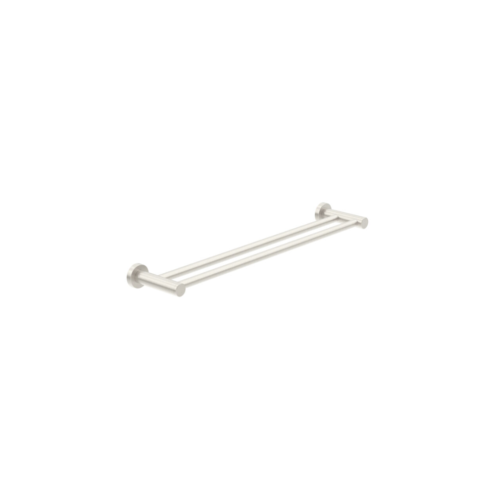 Avail Throne Rails Dolce II Double Towel Rail 600mm Brushed Nickel - NR2024DBN – Avail Design