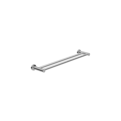Dolce II Double Towel Rail 600mm Chrome - NR2024DCH