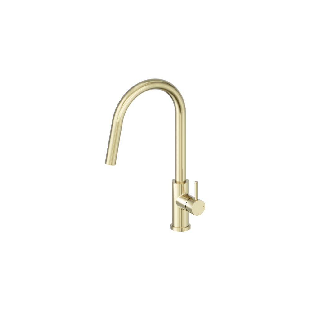 Dolce II Pull Out Sink Mixer Brushed Gold - 25B004BG