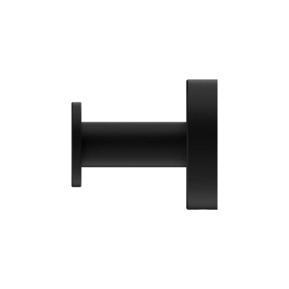 Dolce II Robe Hook Matte Black - NR2082MB