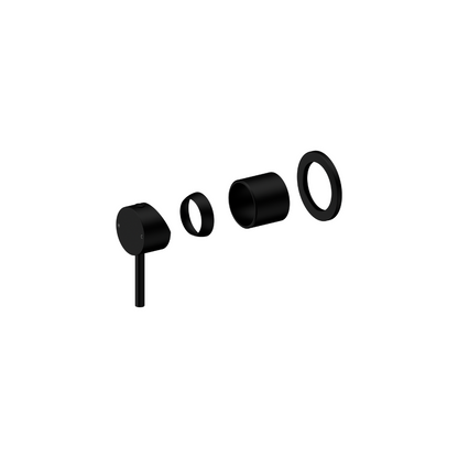 Dolce II Shower Mixer Trim Kits Only Matte Black - 25B012MB