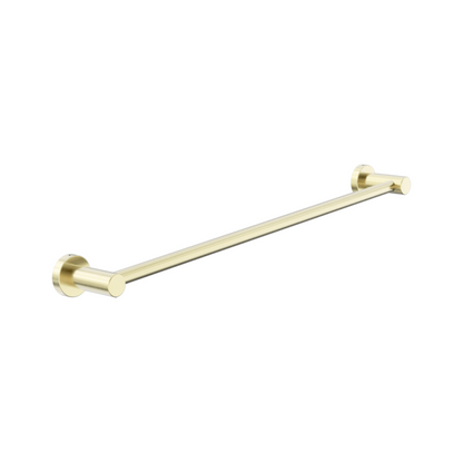 Dolce II Single Towel Rail 600mm Brushed Gold - NR2024BG