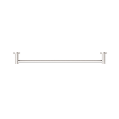 Dolce II Single Towel Rail 600mm Brushed Nickel - NR2024BN