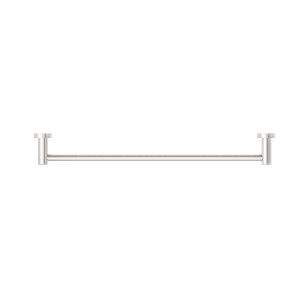 Dolce II Single Towel Rail 800mm Brushed Nickel - NR2030BN