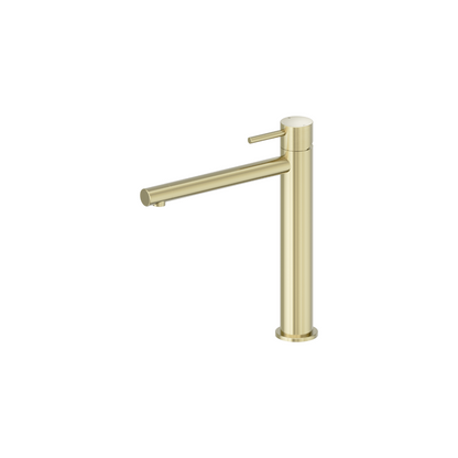 Dolce II Tall Basin Mixer Brushed Gold - 25B002BG