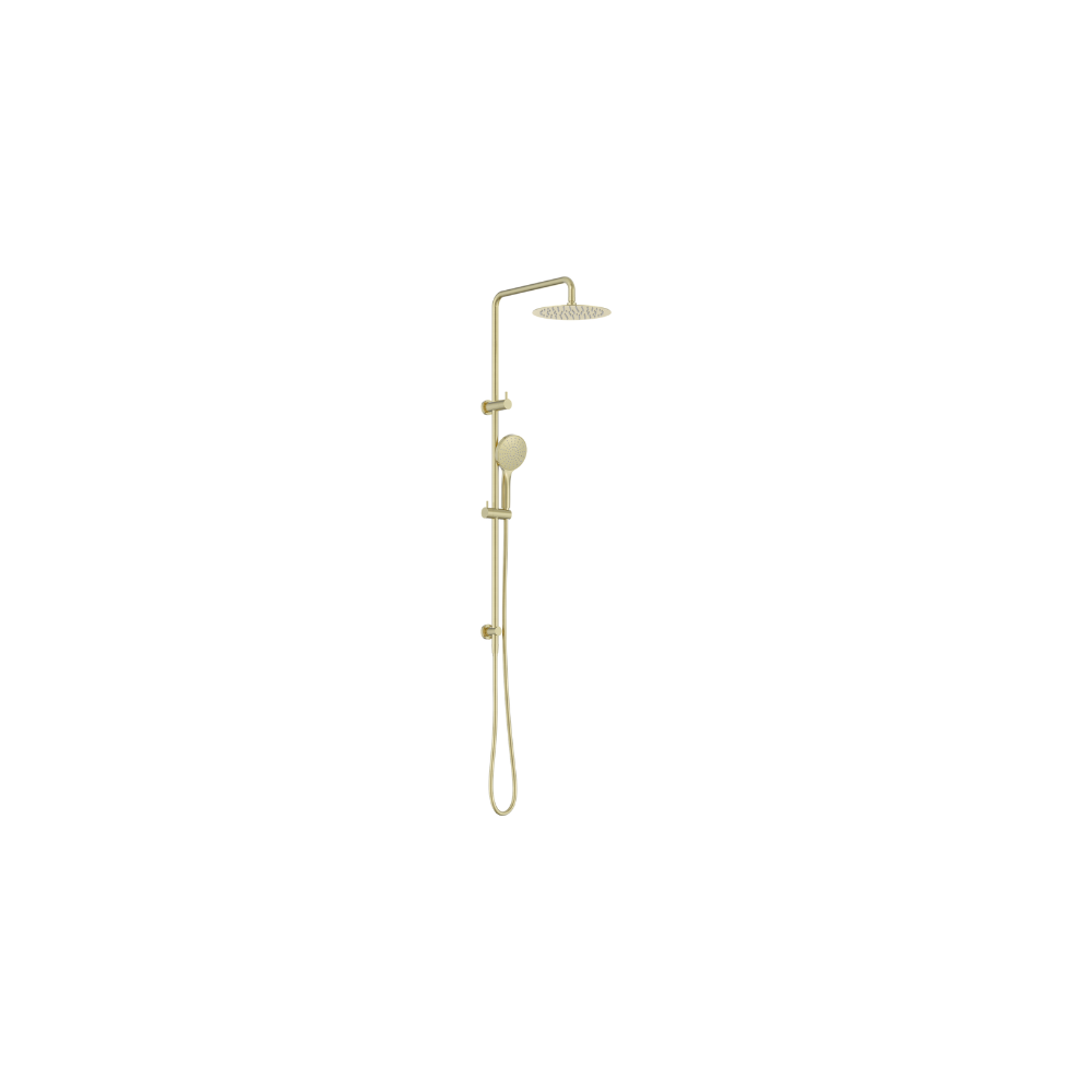 Dolce II Twin Shower Brushed Gold - NR232105GBG