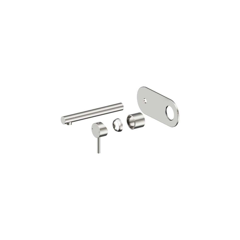 Dolce II Wall Basin/Bath Mixer Trim Kits Only Brushed Nickel - 25B007BN
