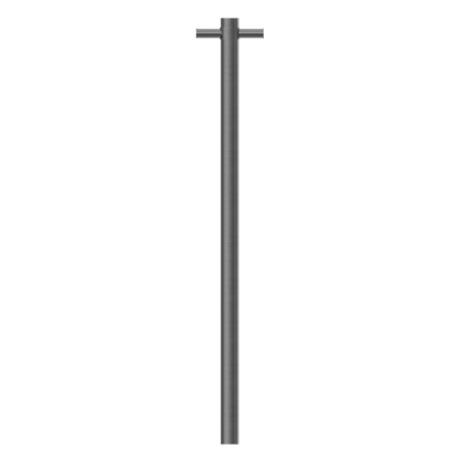 Heated Vertical Towel Rail Graphite - NRV900HGR