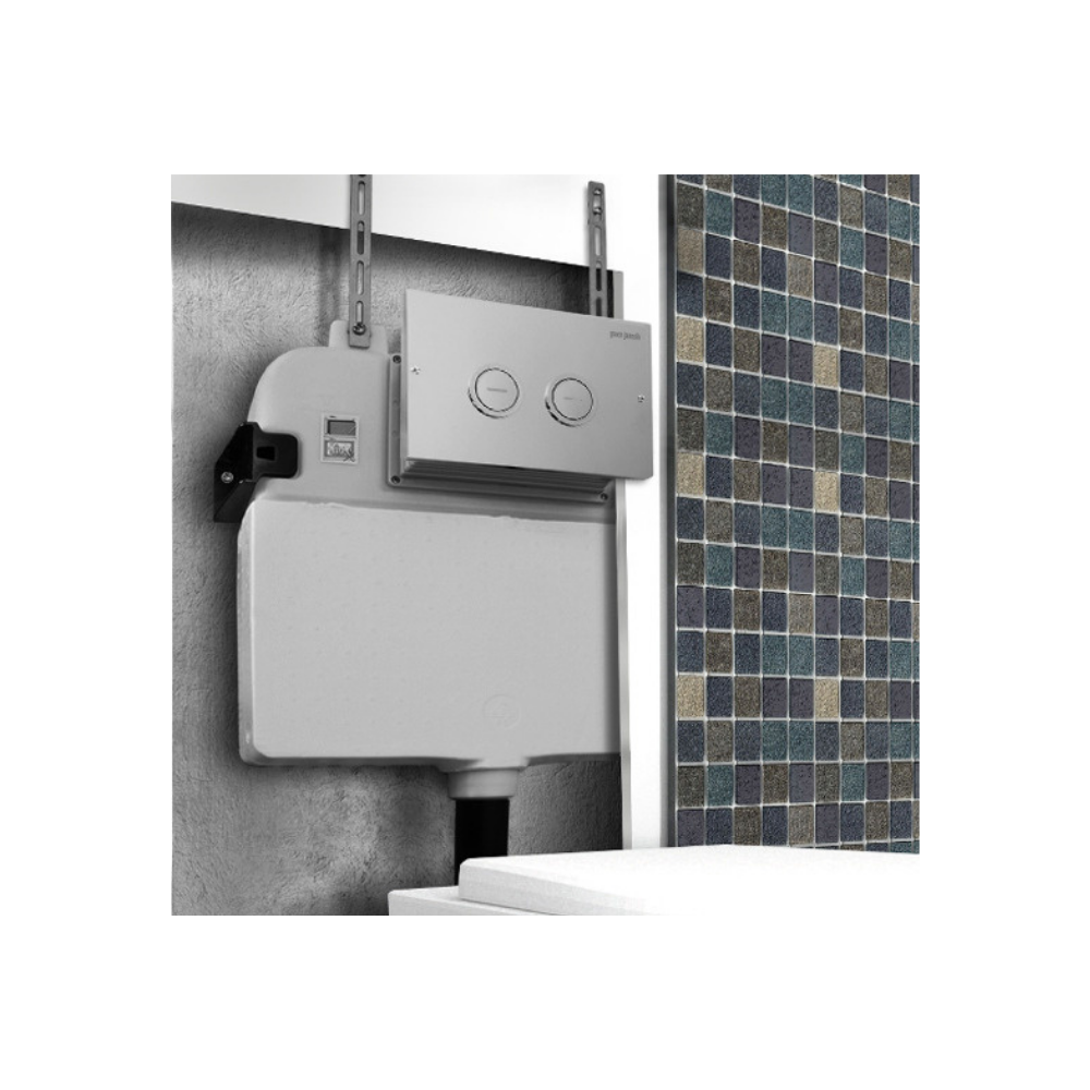 In Wall Pneumatic Toilet Cistern For PJ-GRB001-SS Panel - PJ-G30035 II