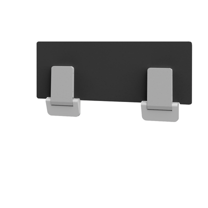 Liberty DDA Wall Shower Seat 960 Wide Black Seat With White Cover - S01DBW