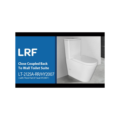 Lucerne Close Coupled Back To Wall Suite Toilet (Rear Inlet) - LT-2125A-RR/HY2007