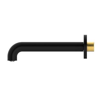 Mecca Basin/Bath Spout Only 120mm Matte Black - NR221903C120MB