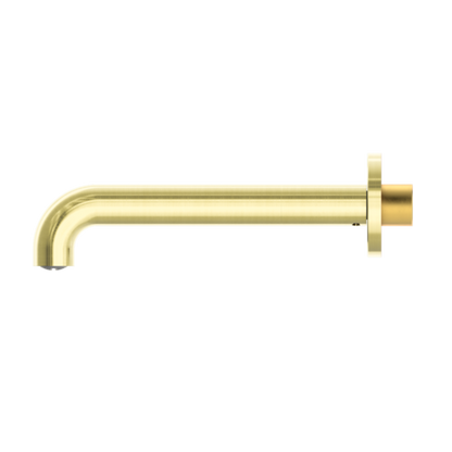Mecca Basin/Bath Spout Only 185mm Brushed Gold - NR221903C185BG