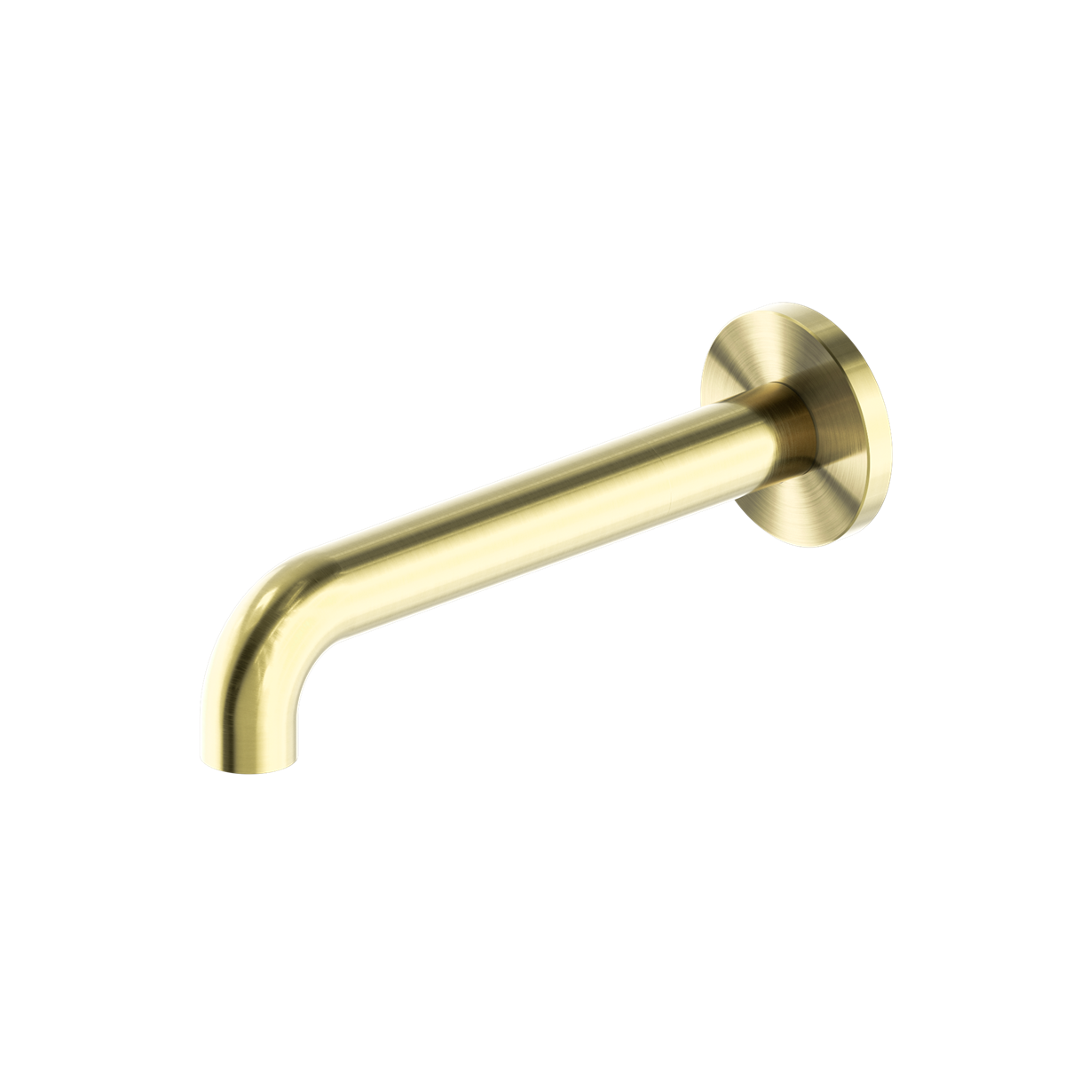 Mecca Basin/Bath Spout Only 230mm Brushed Gold - NR221903C230BG