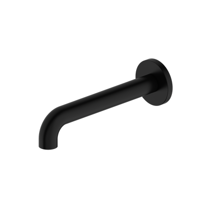 Mecca Basin/Bath Spout Only 230mm Matte Black - NR221903C230MB