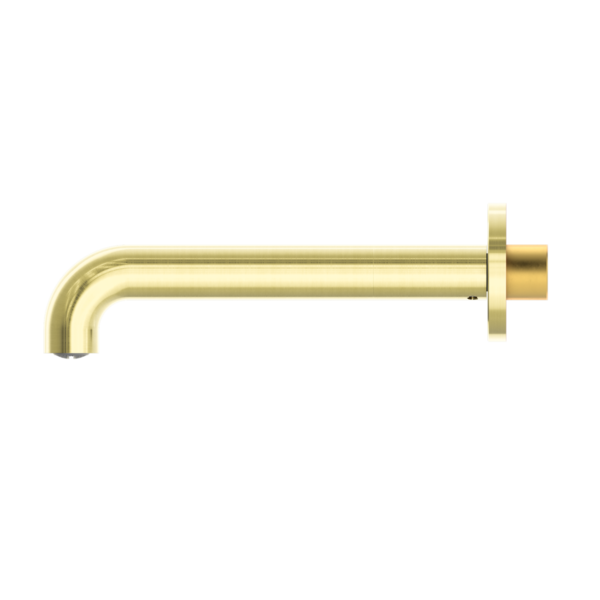 Mecca Basin/Bath Spout Only 260mm Brushed Gold - NR221903C260BG