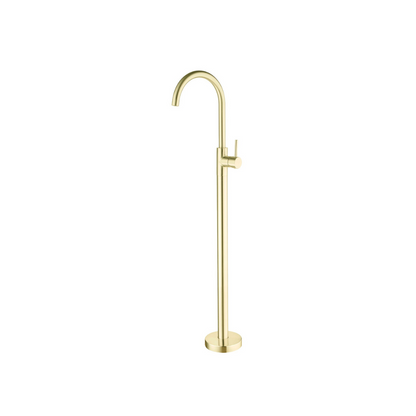 Mecca Freestanding Bath Mixer Brushed Gold - NR210903a01BG