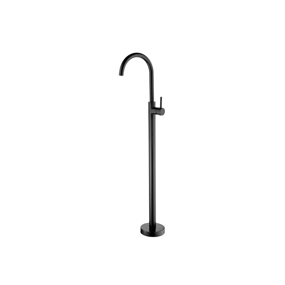 Mecca Freestanding Bath Mixer Matte Black - NR210903a01MB