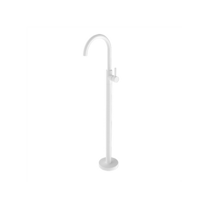 Mecca Freestanding Bath Mixer Matte White - NR210903a01MW