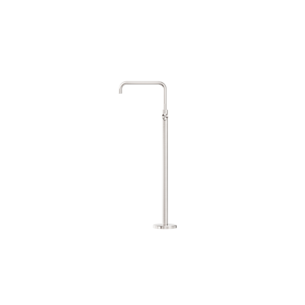 Mecca Freestanding Bath Mixer Square Shape Brushed Nickel - NR221903bBN