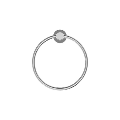 Mecca Hand Towel Ring Chrome - NR1980CH