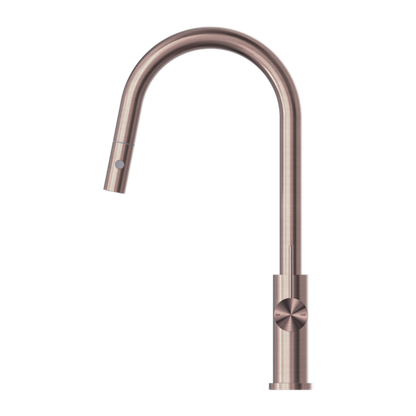 MECCA PULL OUT SINK MIXER WITH VEGIE SPRAY FUNCTION BRUSHED BRONZE