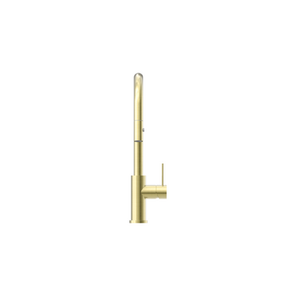 Mecca Pull Out Sink Mixer With Vegie Spray Function Brushed Gold - NR221908BG