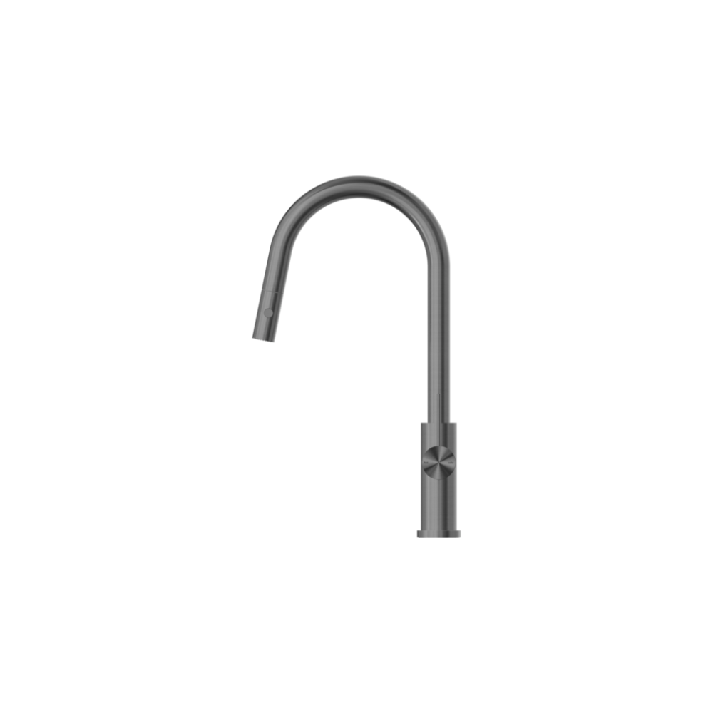 Mecca Pull Out Sink Kitchen Mixer With Vegie Spray Function Gun Metal - NR221908GM