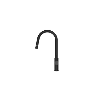 Mecca Pull Out Sink Kitchen Mixer With Vegie Spray Function Matte Black - NR221908MB