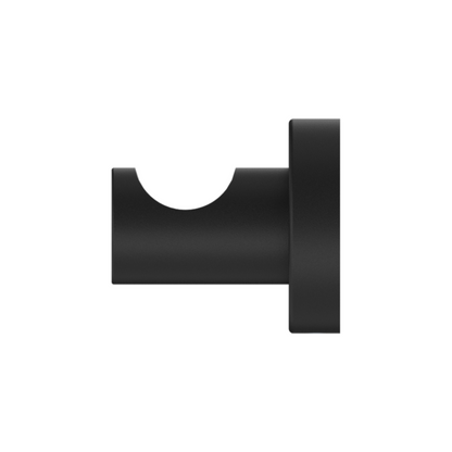 Mecca Robe Hook Matte Black - NR1982MB