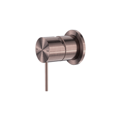 Mecca Shower Mixer 60mm Plate Brushed Bronze - NR221911HBZ