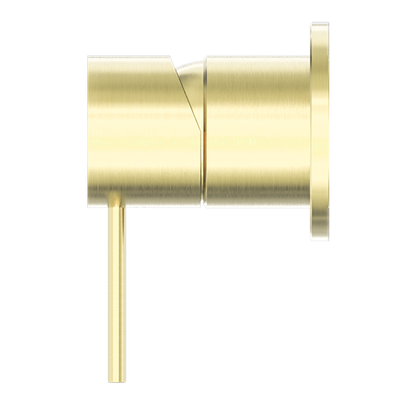 Mecca Shower Mixer 60mm Plate Brushed Gold - NR221911HBG