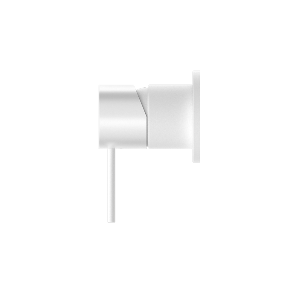 Mecca Shower Mixer 60mm Plate Matte White - NR221911HMW