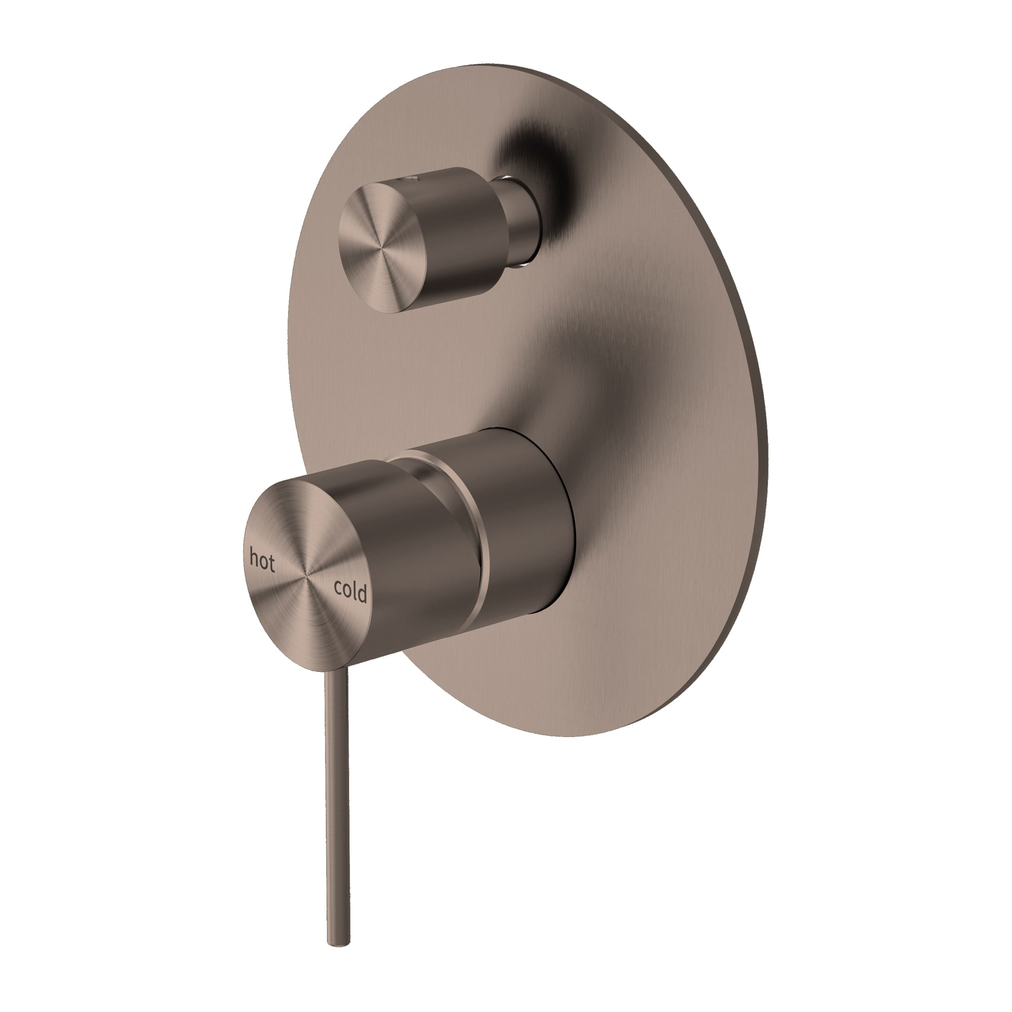 MECCA SHOWER MIXER WITH DIVERTOR BRUSHED BRONZE