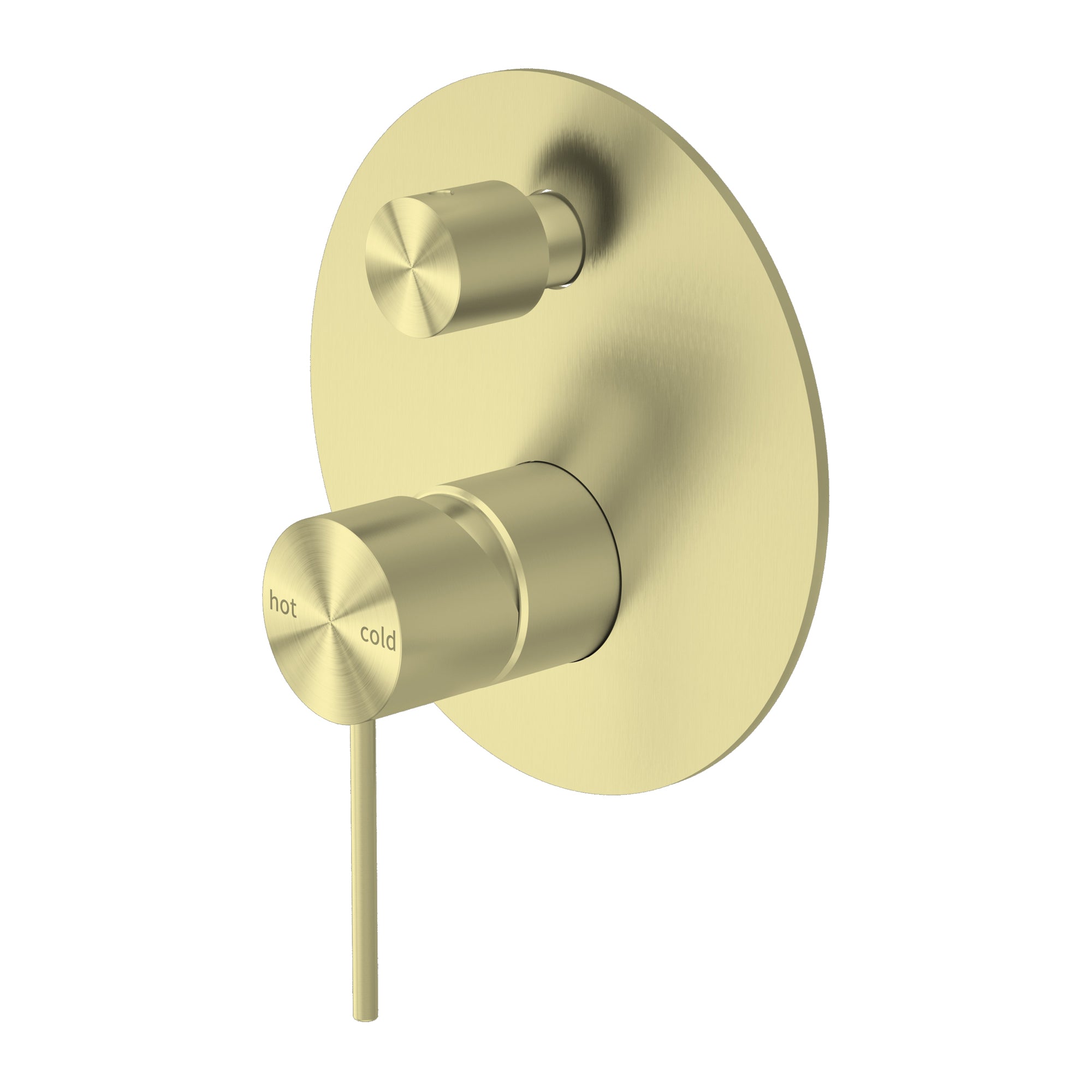 MECCA SHOWER MIXER WITH DIVERTOR BRUSHED GOLD