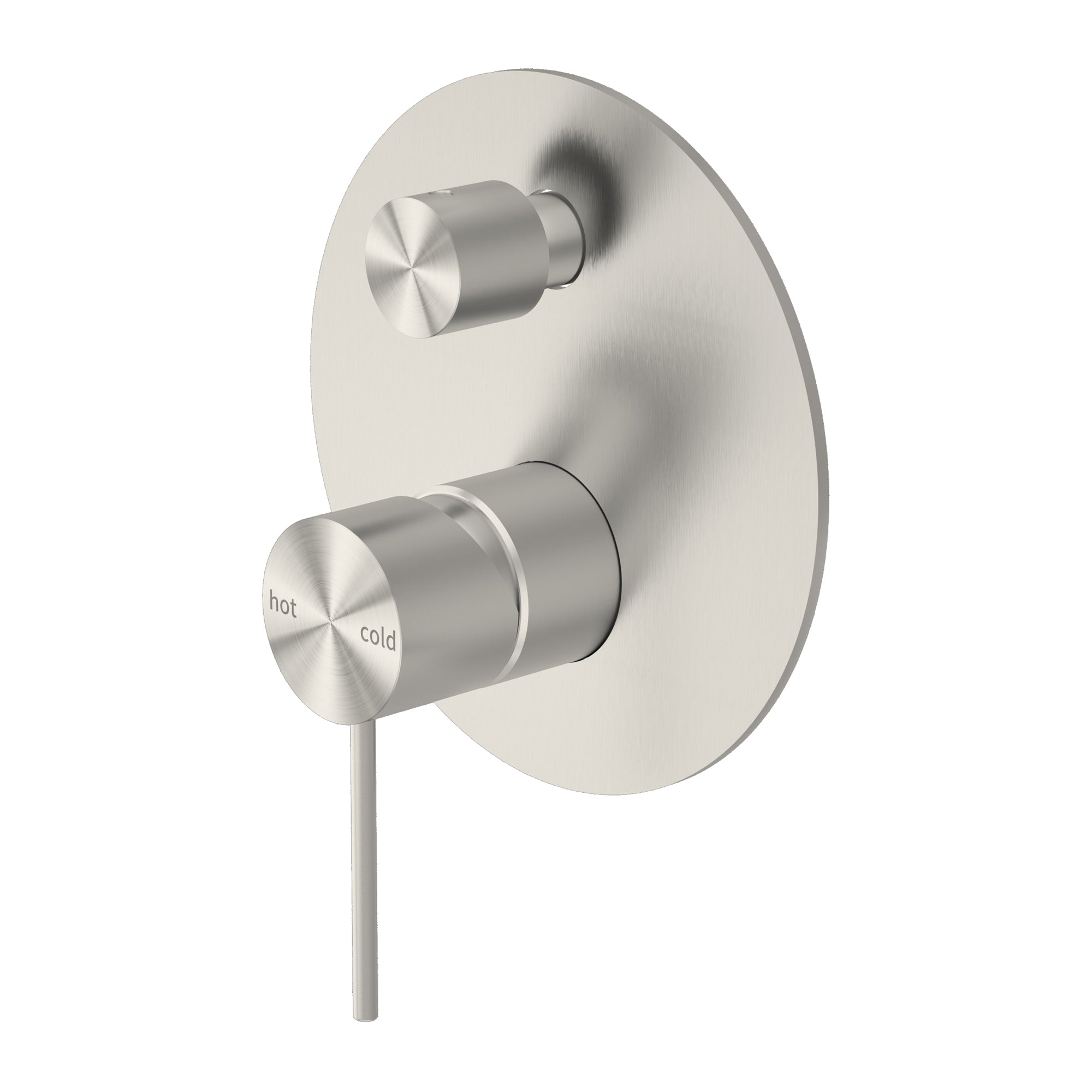 Mecca Shower Mixer With Divertor Brushed Nickel - NR221911ABN