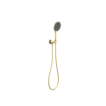 Mecca Shower On Bracket With Air Shower II Brushed Gold - NR221905FBG