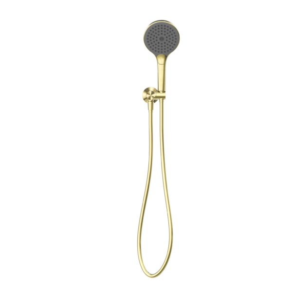 Mecca Shower On Bracket With Air Shower II Brushed Gold - NR221905FBG
