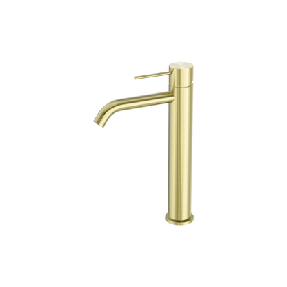 Mecca Tall Basin Mixer Brushed Gold - NR221901aBG