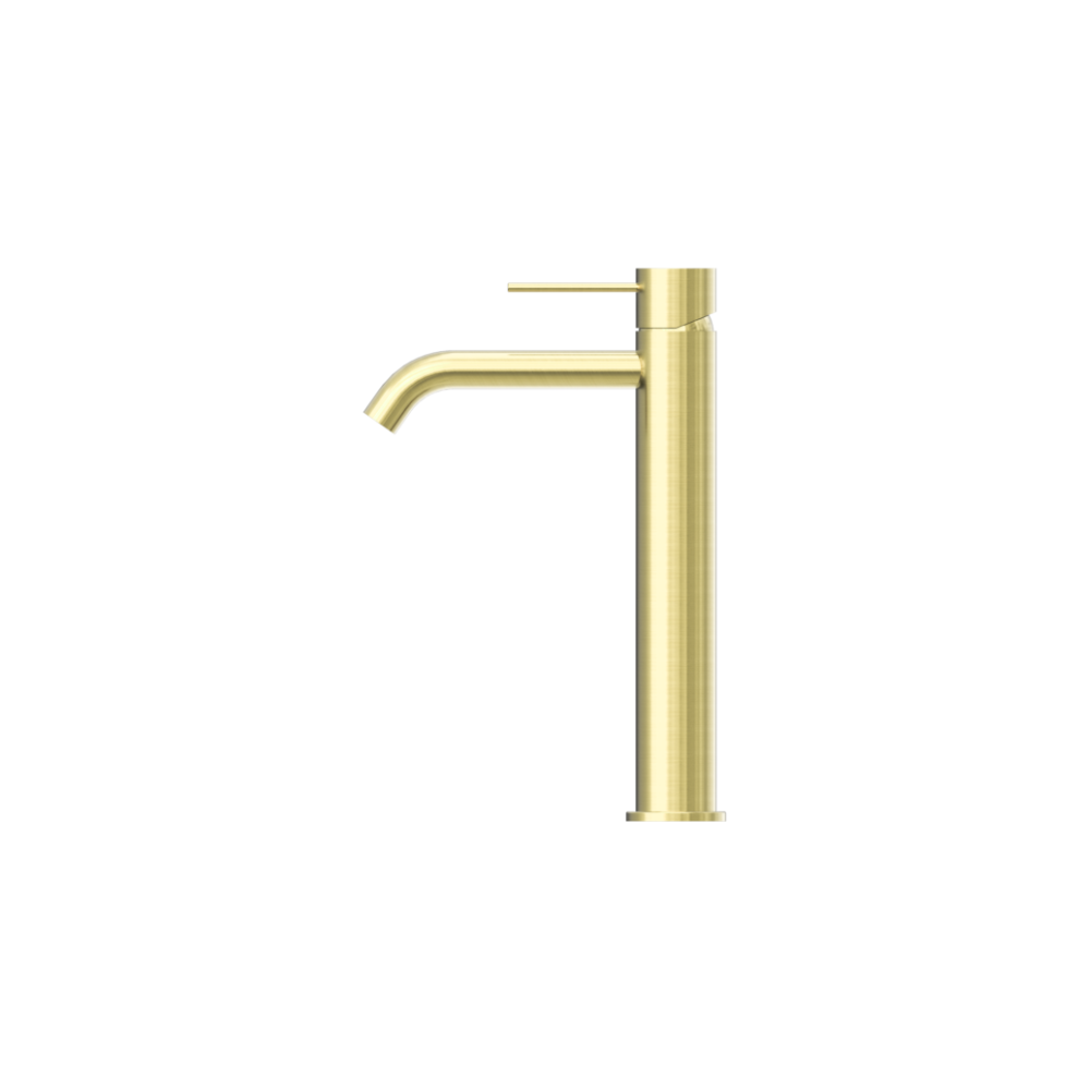 Mecca Tall Basin Mixer Brushed Gold - NR221901aBG