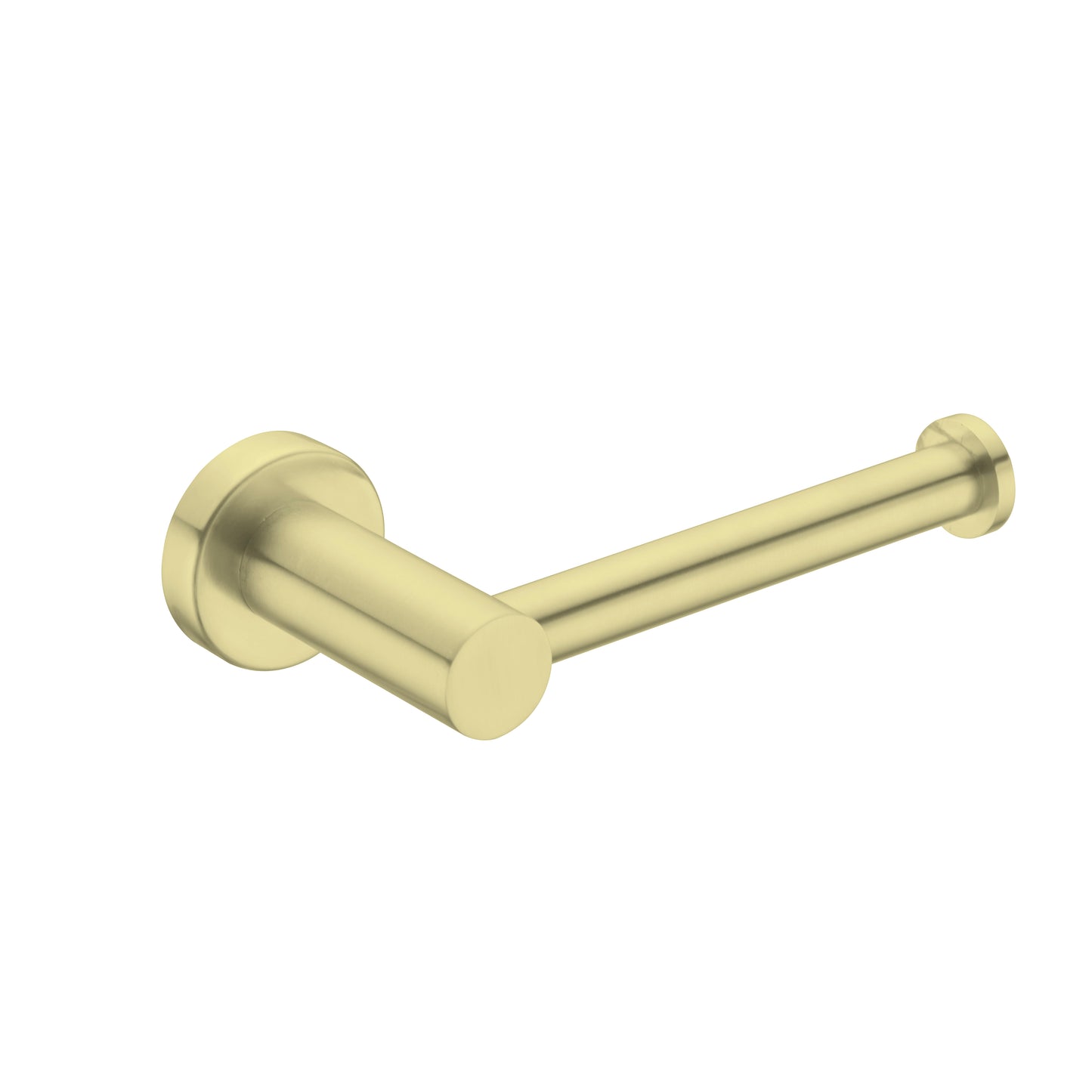 MECCA TOILET ROLL HOLDER BRUSHED GOLD