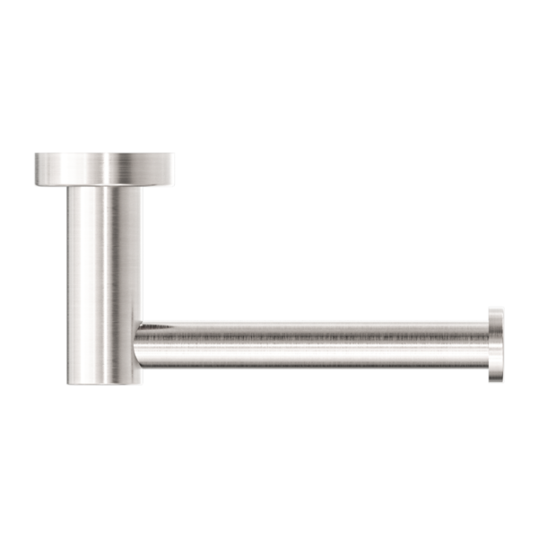 MECCA TOILET ROLL HOLDER BRUSHED NICKEL