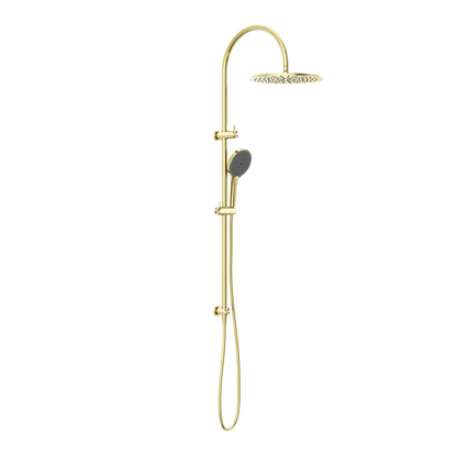 MECCA TWIN SHOWER WITH AIR SHOWER II BRUSHED GOLD