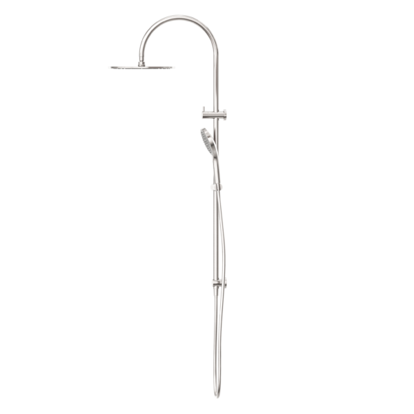 MECCA TWIN SHOWER WITH AIR SHOWER II BRUSHED NICKEL