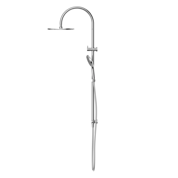 MECCA TWIN SHOWER WITH AIR SHOWER II CHROME